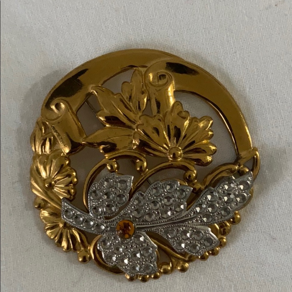 Golden Brooch
